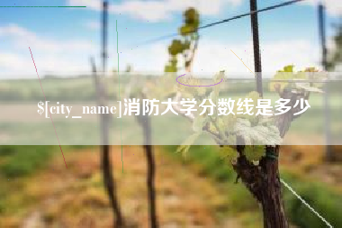 邹城消防大学分数线是多少
