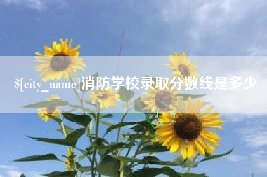 邹城消防学校录取分数线是多少