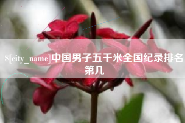 邹城中国男子五千米全国纪录排名第几