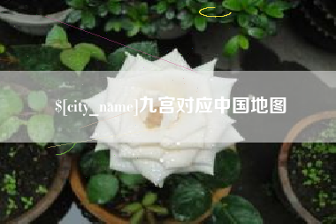 邹城九宫对应中国地图