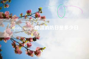邹城我国消防日是多少日