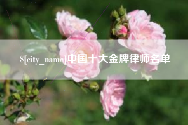 邹城中国十大金牌律师名单