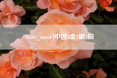 邹城中国3金3银3铜