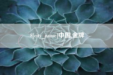 邹城中国,金牌