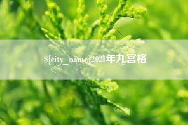 邹城202l年九宫格