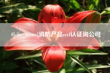 邹城消防产品cccf认证询公司