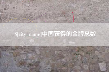 邹城中国获得的金牌总数