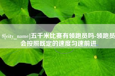 邹城五千米比赛有领跑员吗-领跑员会按照既定的速度匀速前进