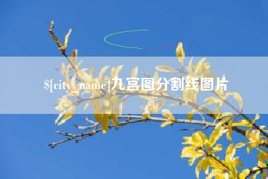 邹城九宫图分割线图片