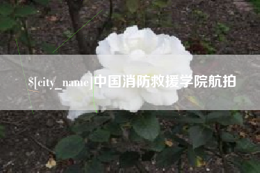 邹城中国消防救援学院航拍