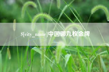 邹城中国哪九枚金牌