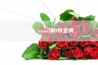 邹城第9枚金牌