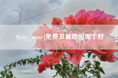 邹城免费卫星地图哪个好