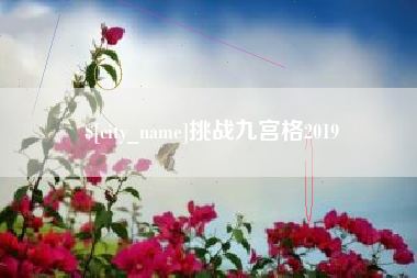邹城挑战九宫格2019
