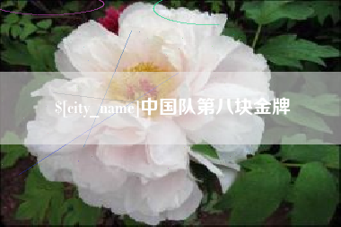 邹城中国队第八块金牌