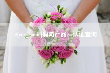 邹城消防产品ccc认证查询