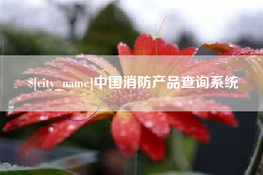 邹城中国消防产品查询系统